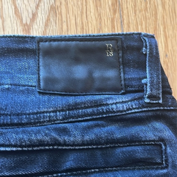 R13 sz 26 Moto Jean dark black wash, zips at ankles great condition - Picture 9 of 9